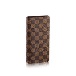 LOUIS VUITTON ポルトフォイユ・ブラザ ダミエ 財布&小物 N60017 正面
