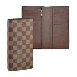 ルイ・ヴィトン ダミエ ポルトフォイユ・ブラザ 長財布 N60017