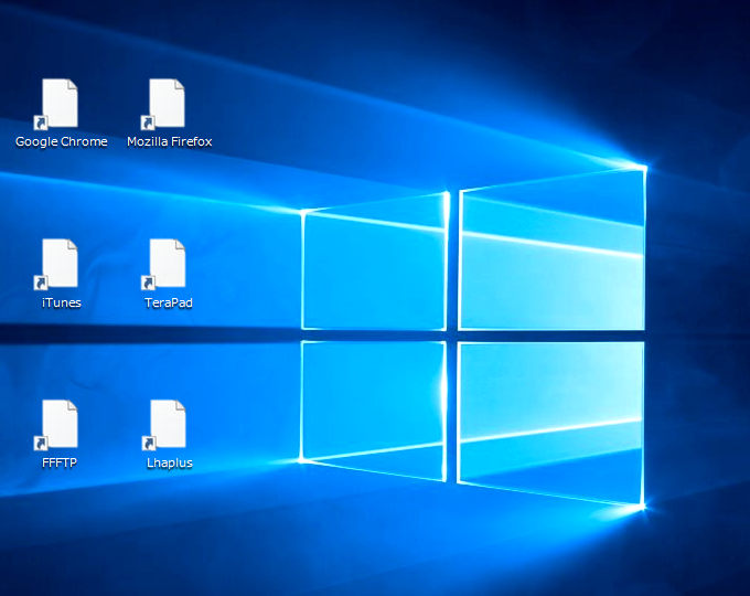 Windows10 アイコンが白くなる